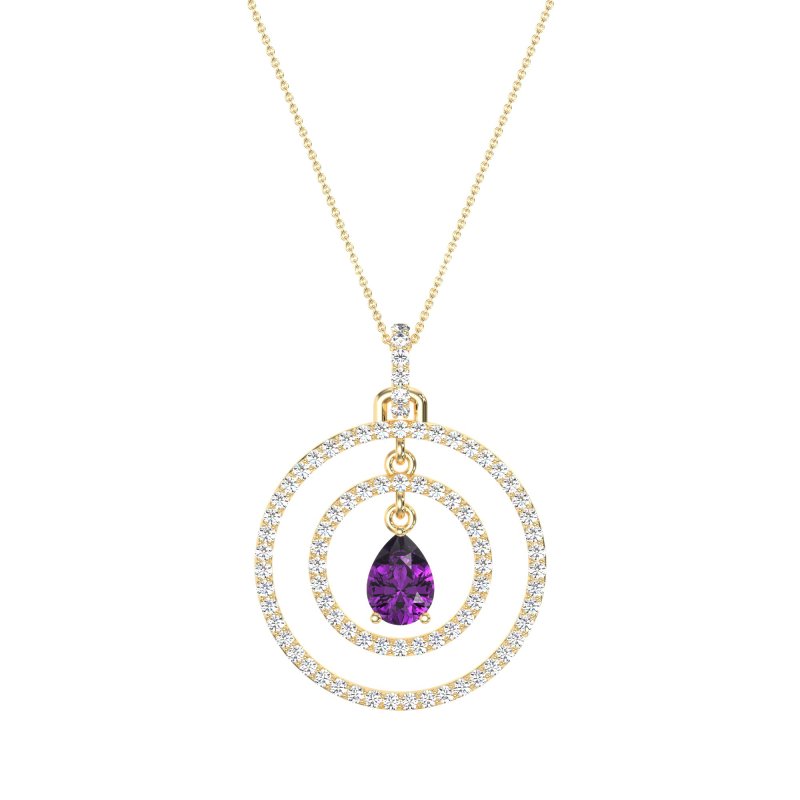 Endless Tear Drop Necklace