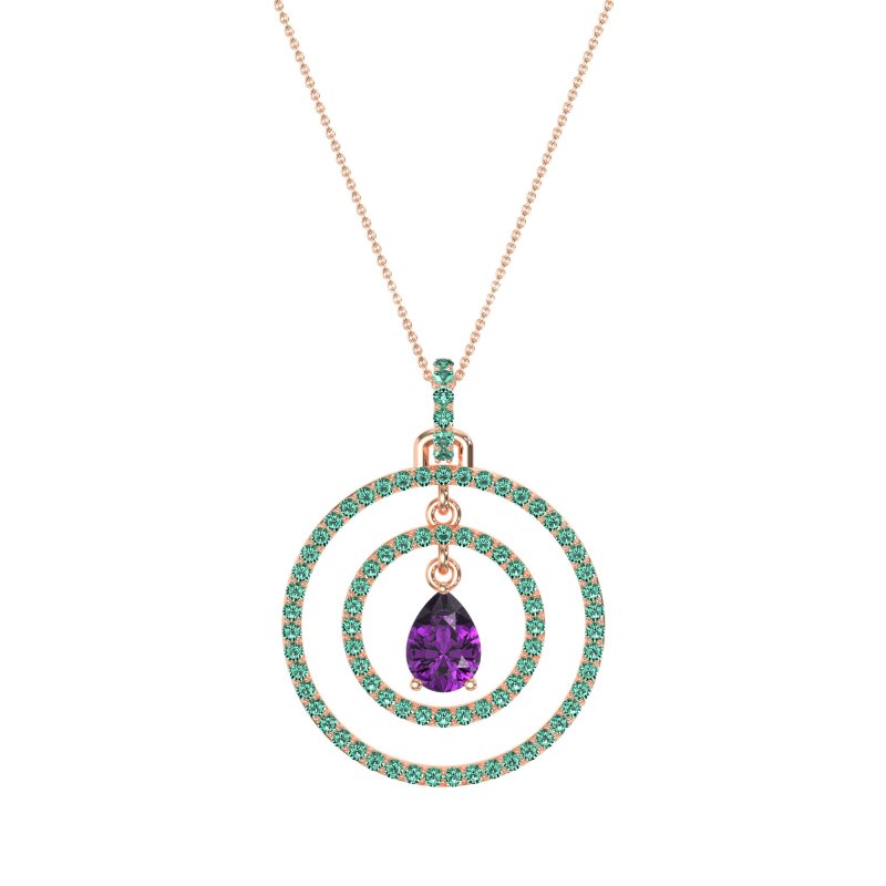 Endless Tear Drop Necklace