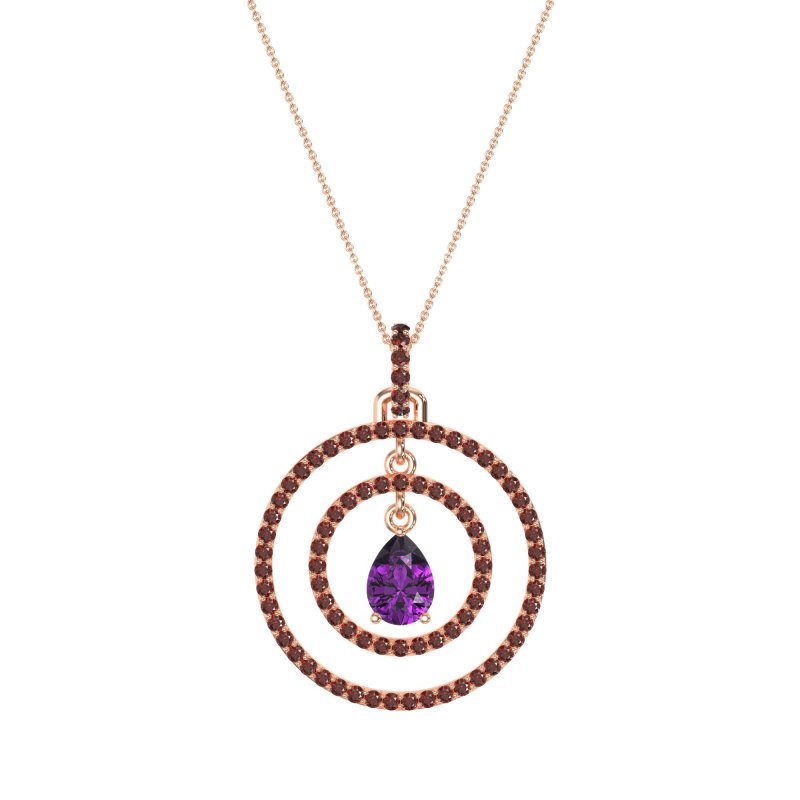 Endless Tear Drop Necklace