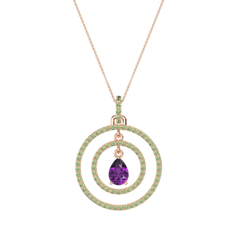 Endless Tear Drop Necklace
