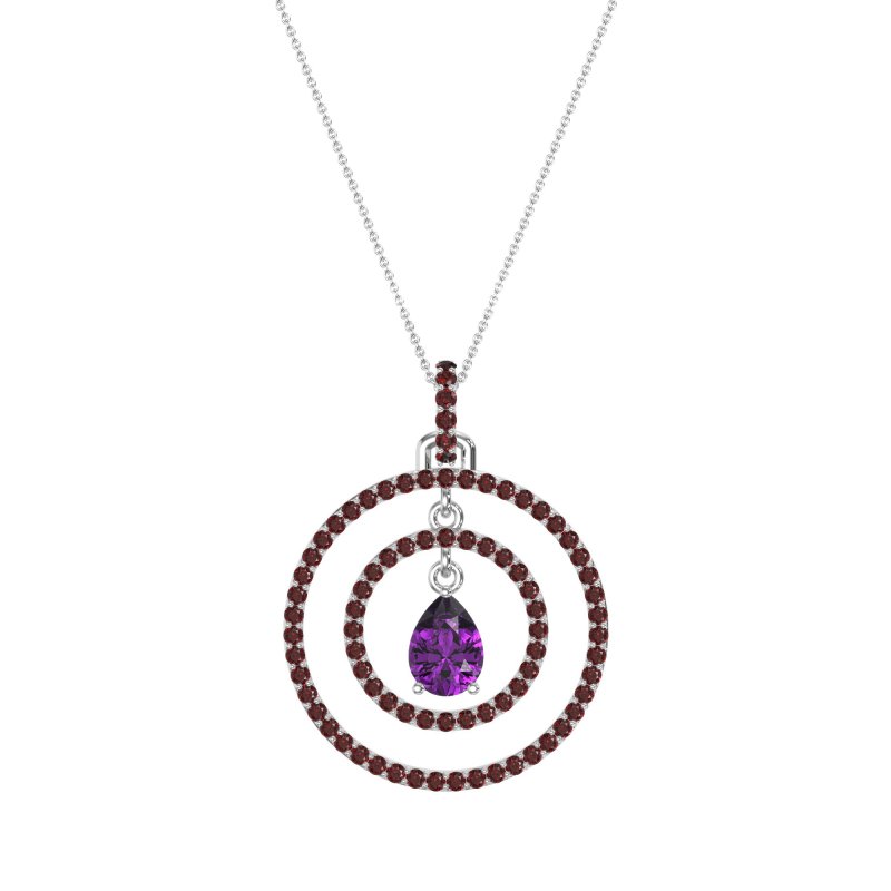 Endless Tear Drop Necklace