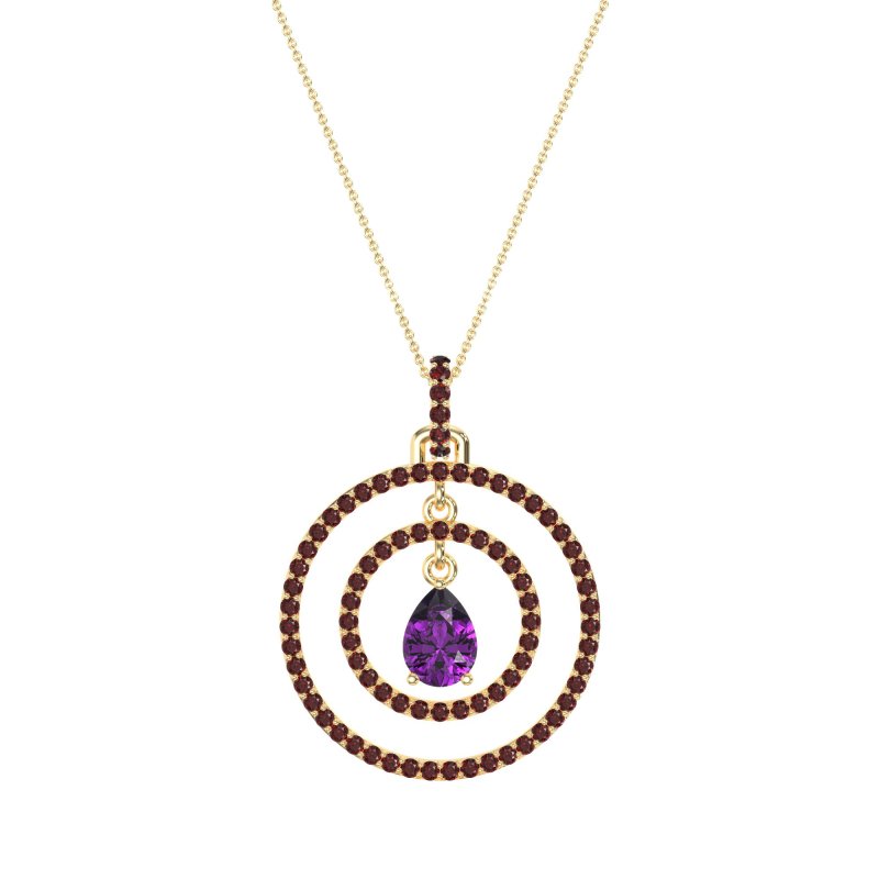Endless Tear Drop Necklace