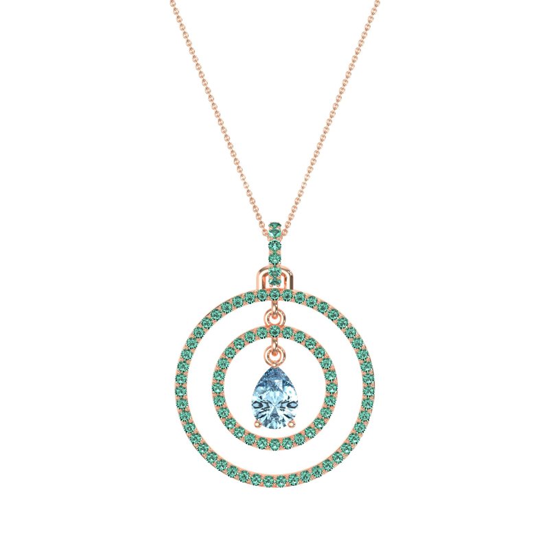Endless Tear Drop Necklace