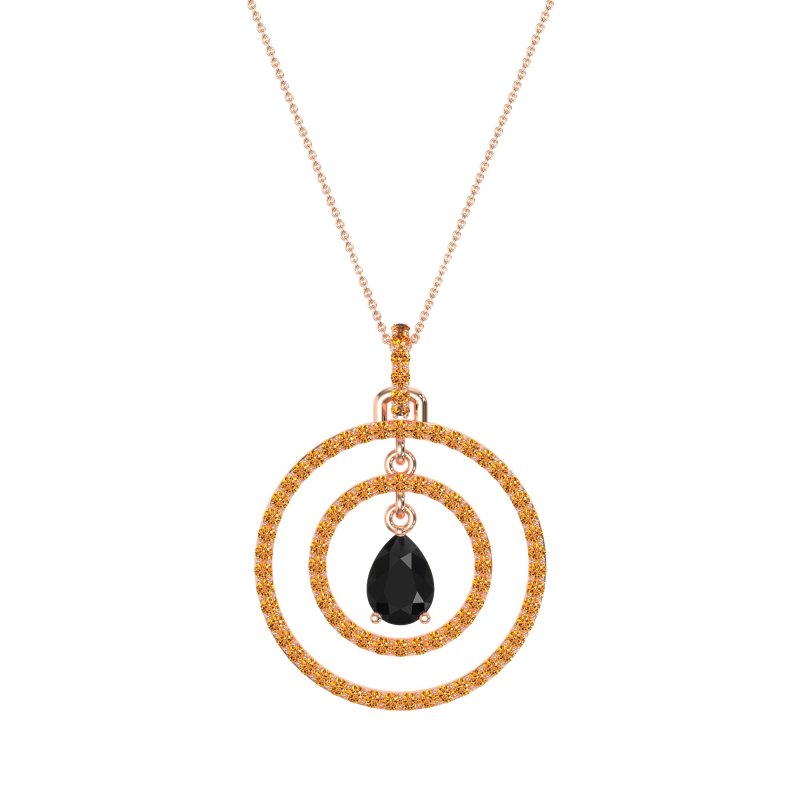Endless Tear Drop Necklace