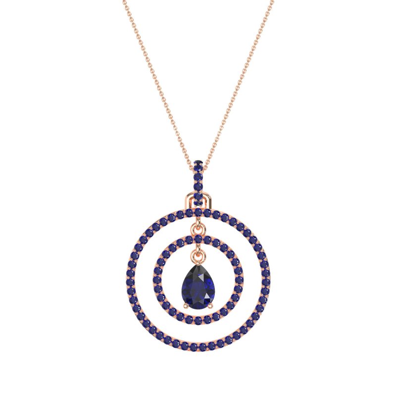 Endless Tear Drop Necklace