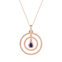 Endless Tear Drop Necklace