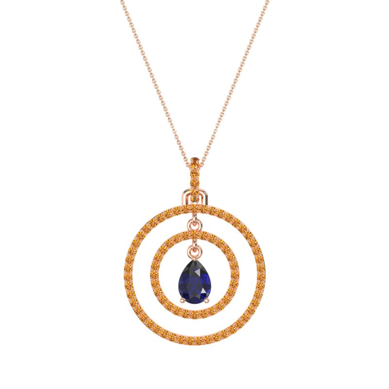 Endless Tear Drop Necklace