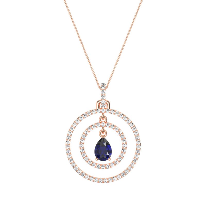 Endless Tear Drop Necklace