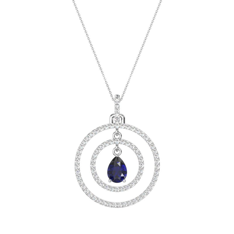 Endless Tear Drop Necklace