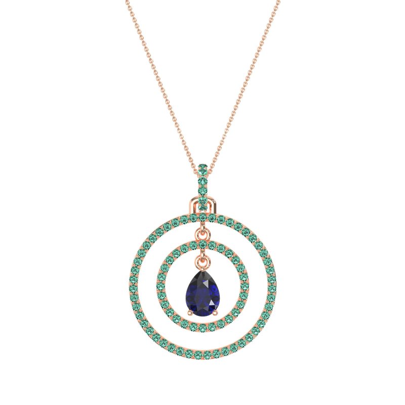 Endless Tear Drop Necklace
