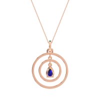 Endless Tear Drop Necklace
