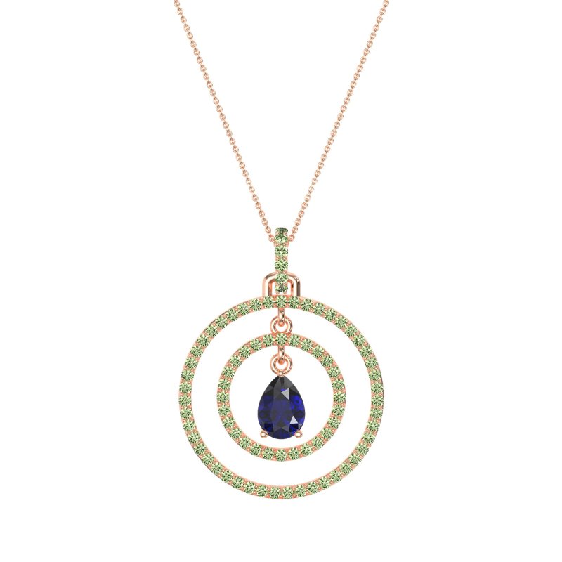 Endless Tear Drop Necklace
