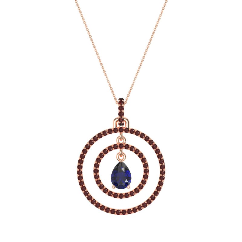 Endless Tear Drop Necklace