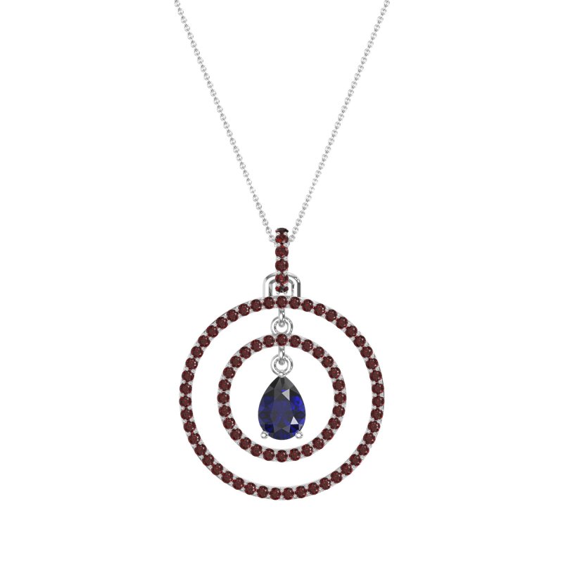Endless Tear Drop Necklace