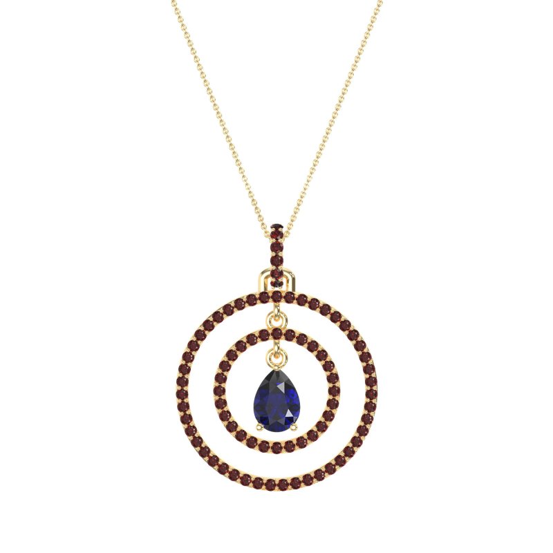 Endless Tear Drop Necklace