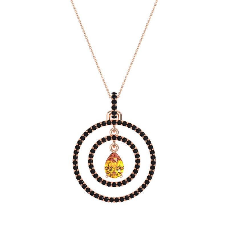 Endless Tear Drop Necklace