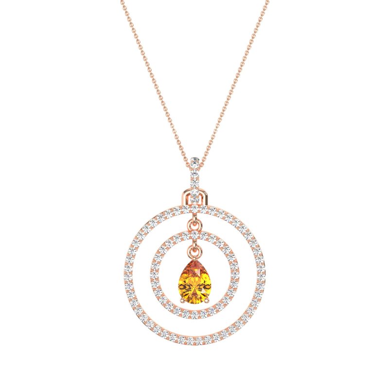 Endless Tear Drop Necklace