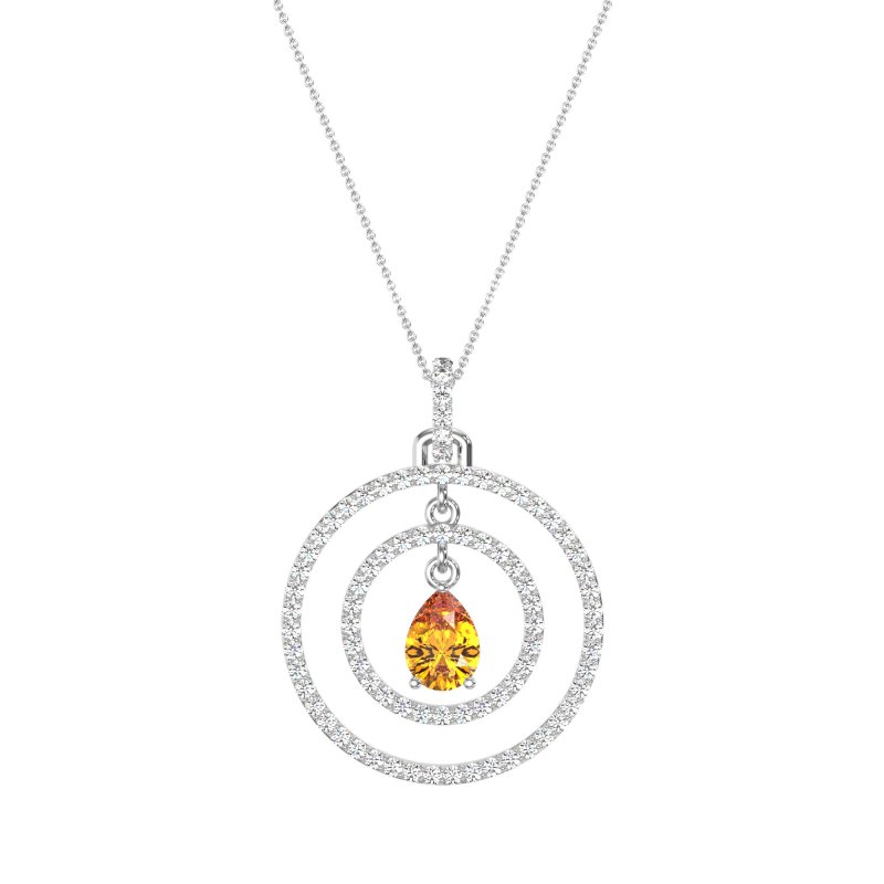 Endless Tear Drop Necklace