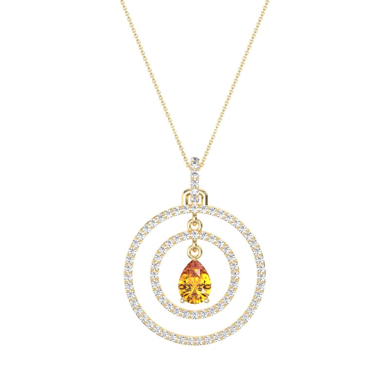 Endless Tear Drop Necklace