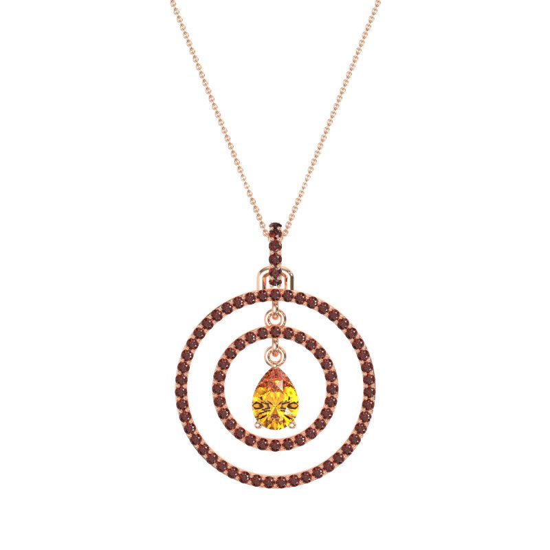 Endless Tear Drop Necklace