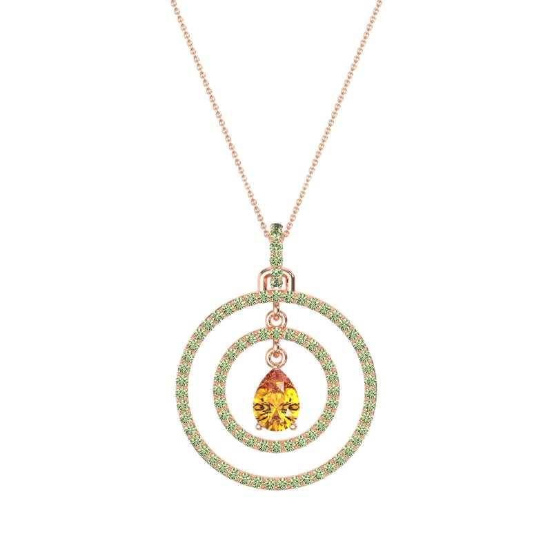 Endless Tear Drop Necklace