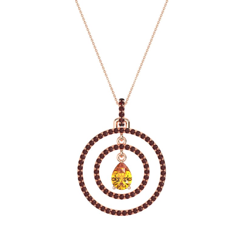 Endless Tear Drop Necklace