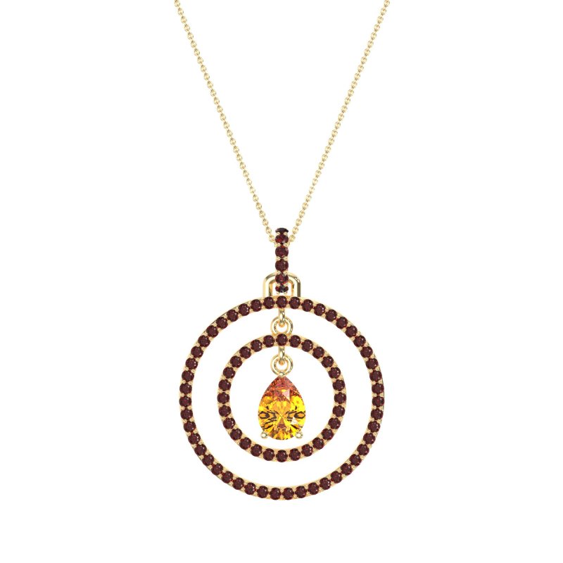 Endless Tear Drop Necklace