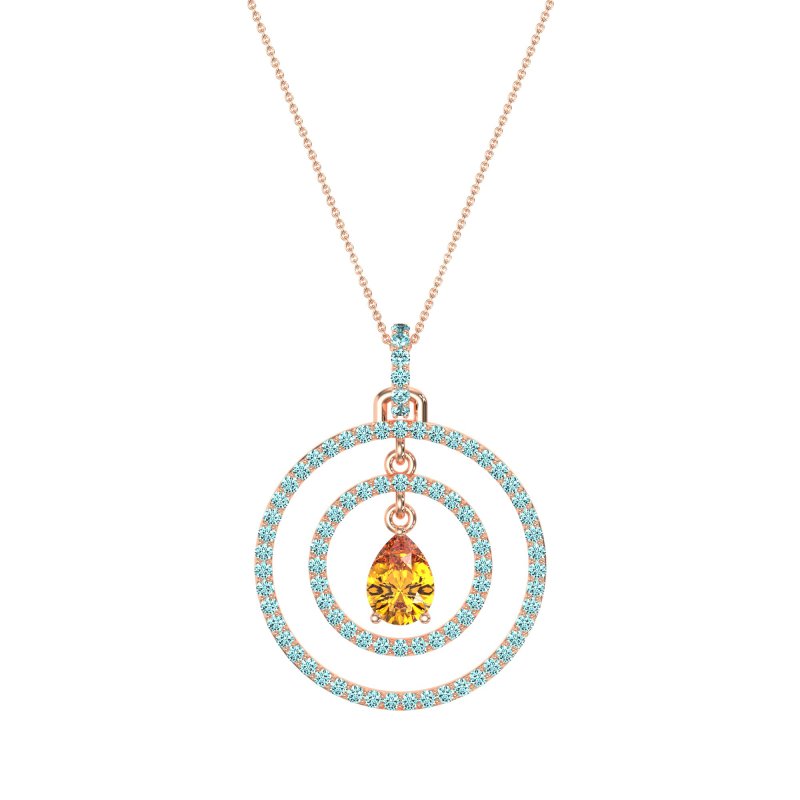 Endless Tear Drop Necklace