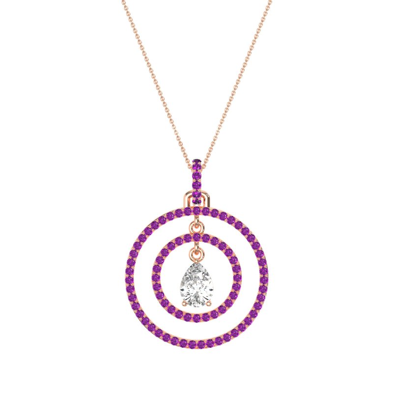 Endless Tear Drop Necklace