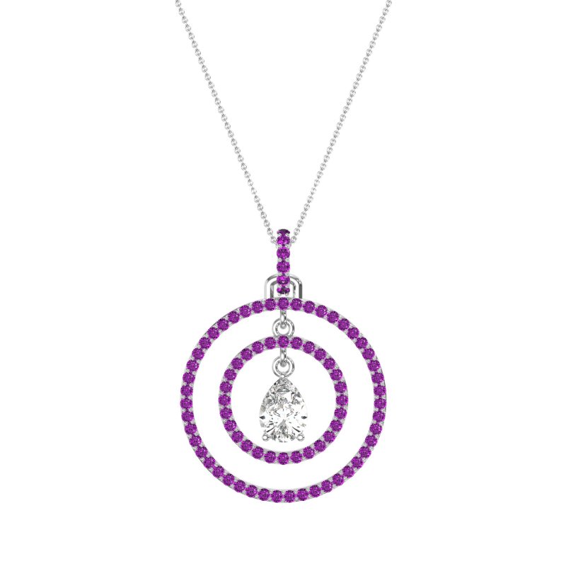 Endless Tear Drop Necklace