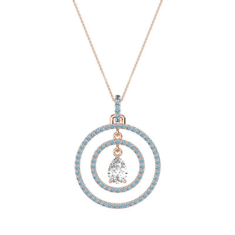 Endless Tear Drop Necklace