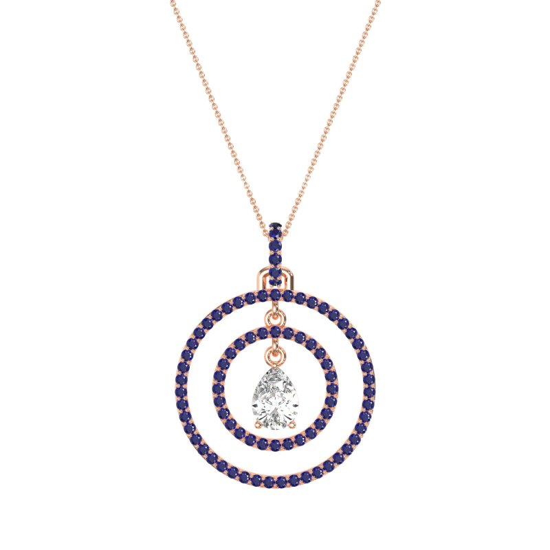 Endless Tear Drop Necklace