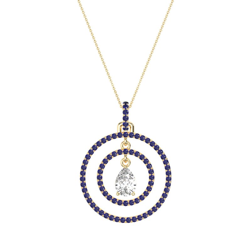 Endless Tear Drop Necklace
