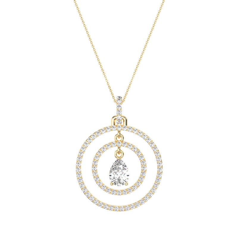 Endless Tear Drop Necklace