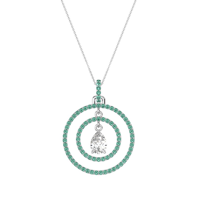 Endless Tear Drop Necklace