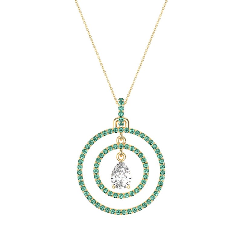 Endless Tear Drop Necklace