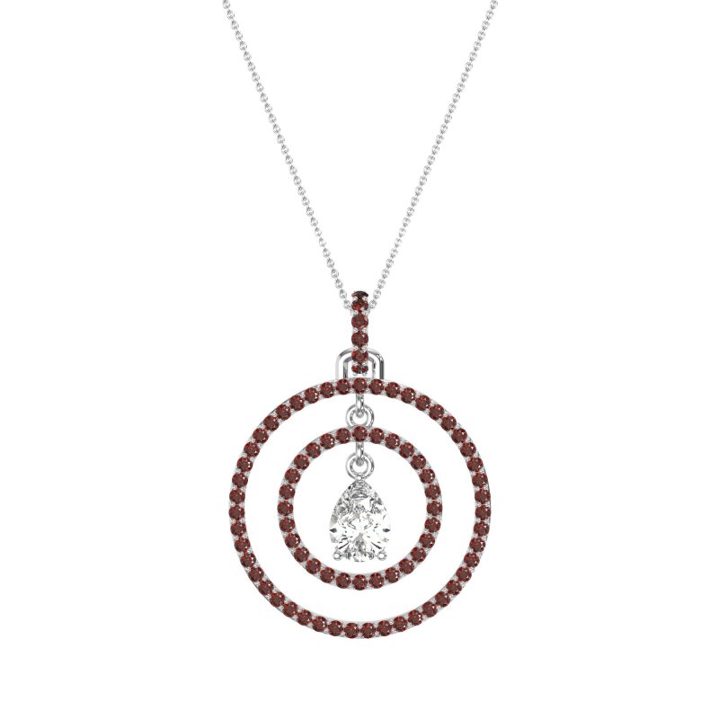 Endless Tear Drop Necklace