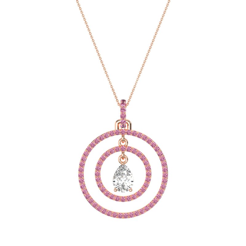 Endless Tear Drop Necklace