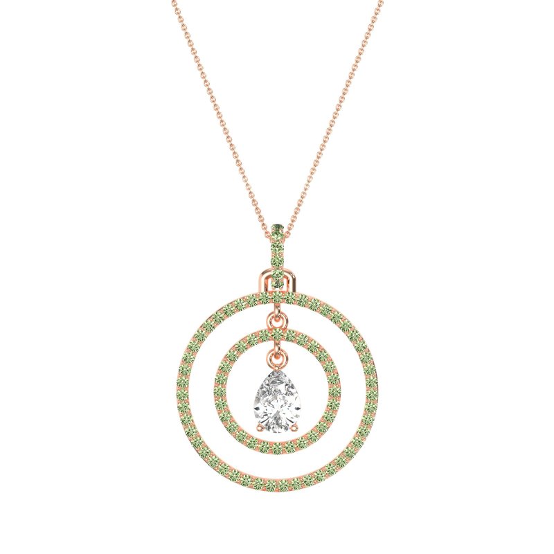 Endless Tear Drop Necklace