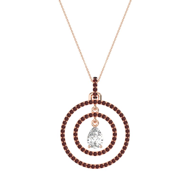 Endless Tear Drop Necklace