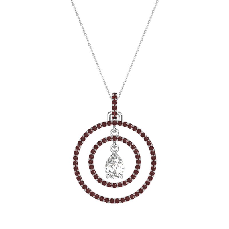 Endless Tear Drop Necklace