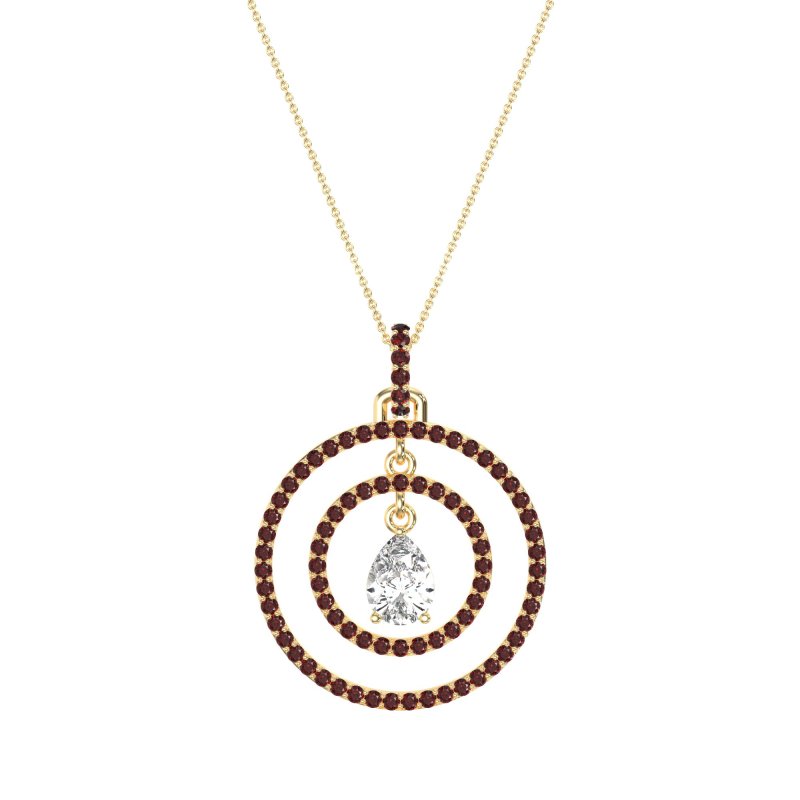 Endless Tear Drop Necklace