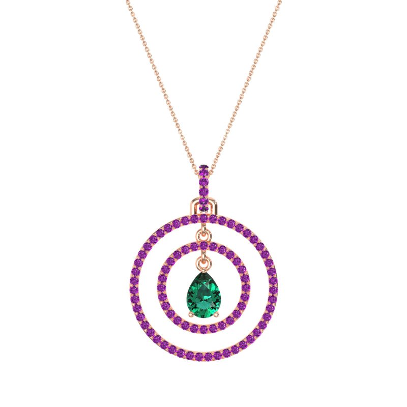 Endless Tear Drop Necklace