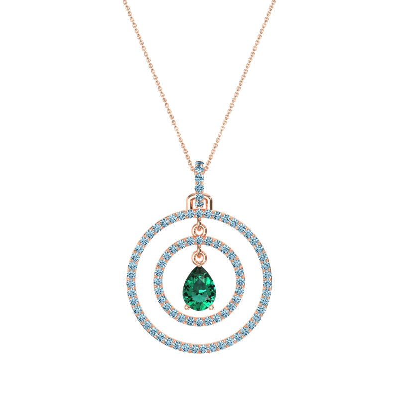 Endless Tear Drop Necklace