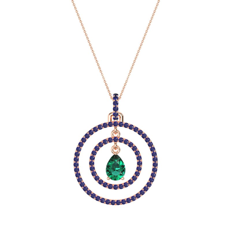 Endless Tear Drop Necklace