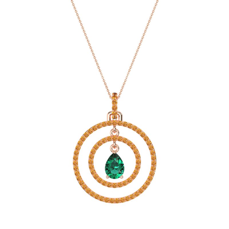 Endless Tear Drop Necklace