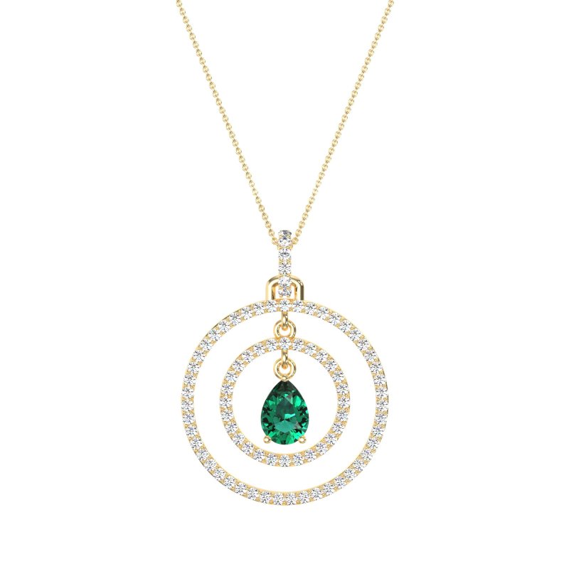 Endless Tear Drop Necklace