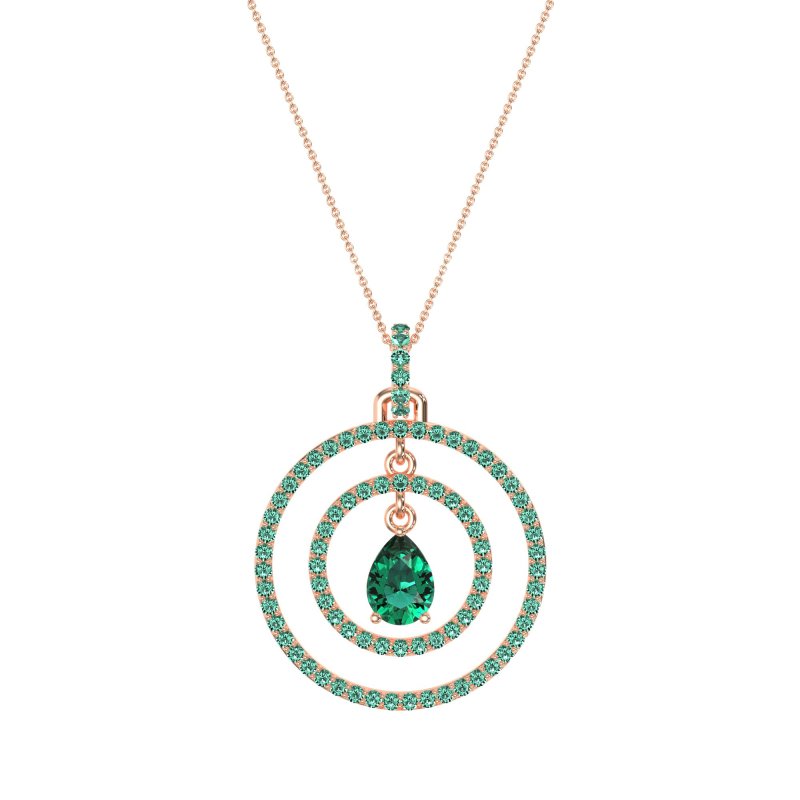 Endless Tear Drop Necklace
