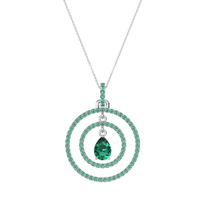 Endless Tear Drop Necklace