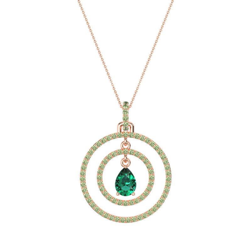 Endless Tear Drop Necklace